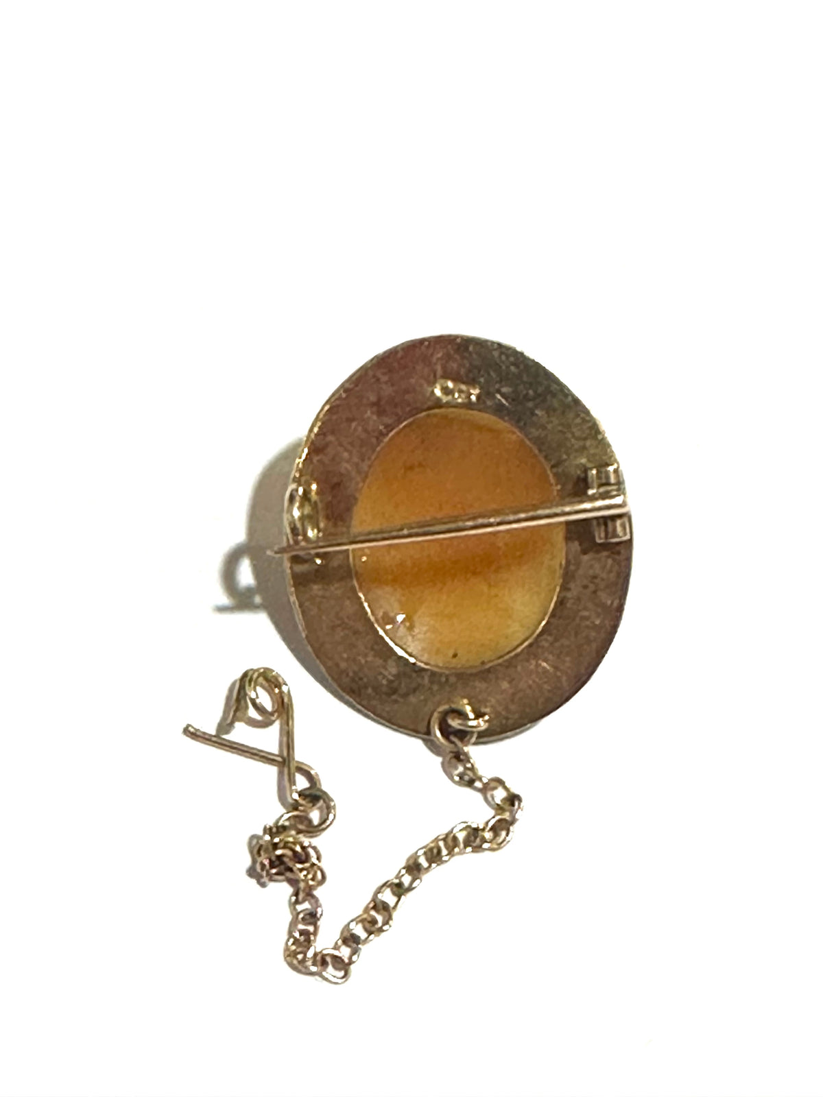Antique 9ct Rose Gold Conch Shell Cameo