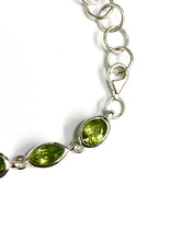 Peridot Sterling Silver Bracelet