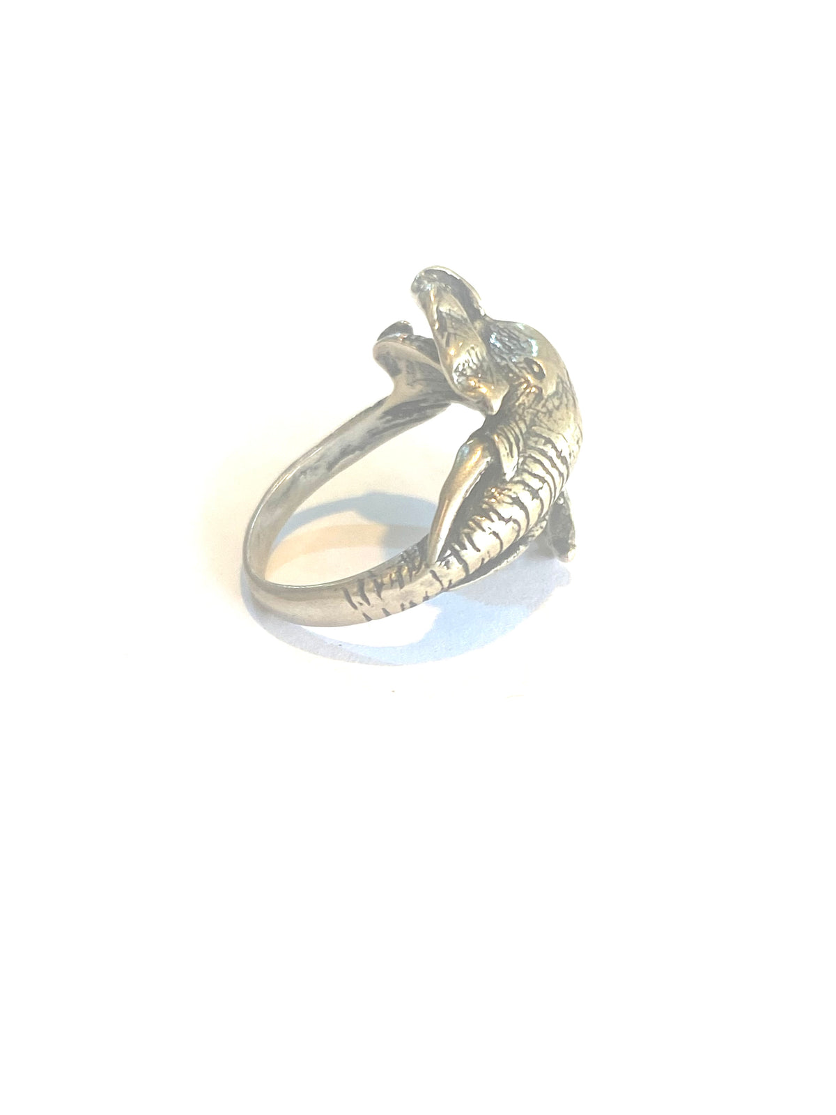 Sterling Silver Elephant Ring
