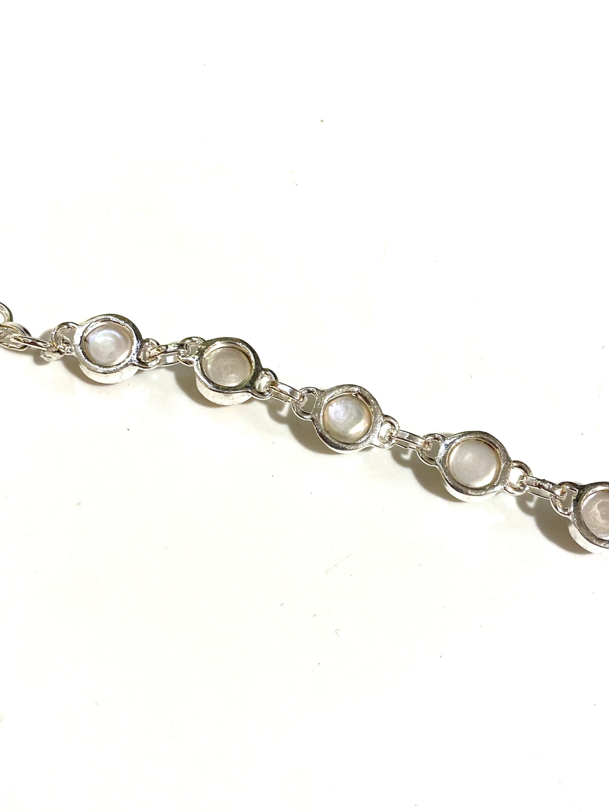 Pearl Sterling Silver Bracelet