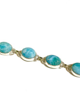 Larimar Sterling Silver Bracelet