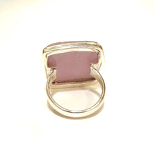 Vivacious Sterling Silver Pink Kunzite Ring