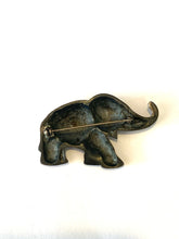 Sterling Silver Elephant Brooch