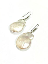 Sterling Silver Baroque Pearl Drop Earrings