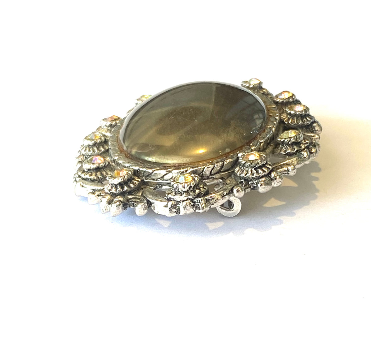 Vintage Lucite Brooch