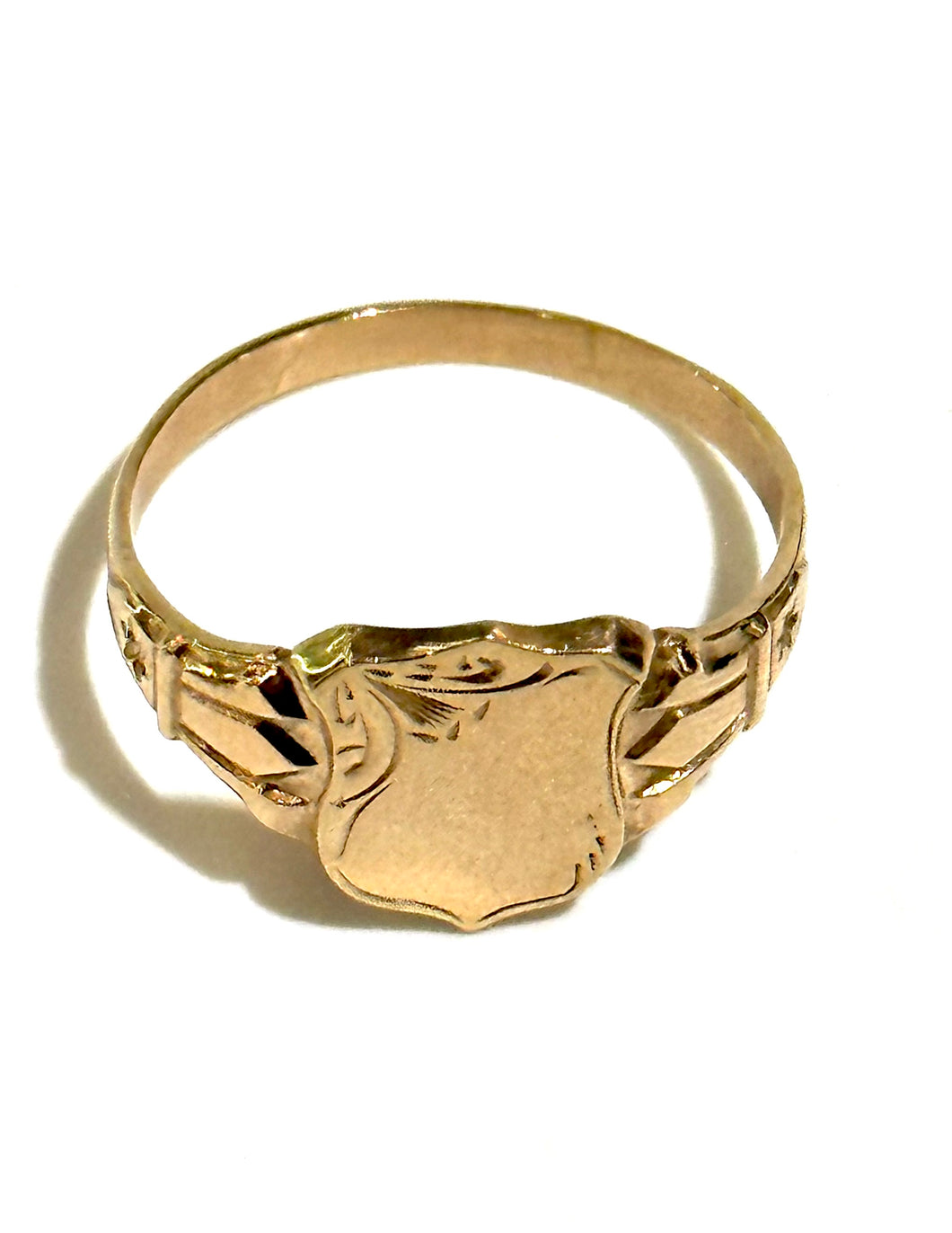 9ct Yellow Gold Signet Ring