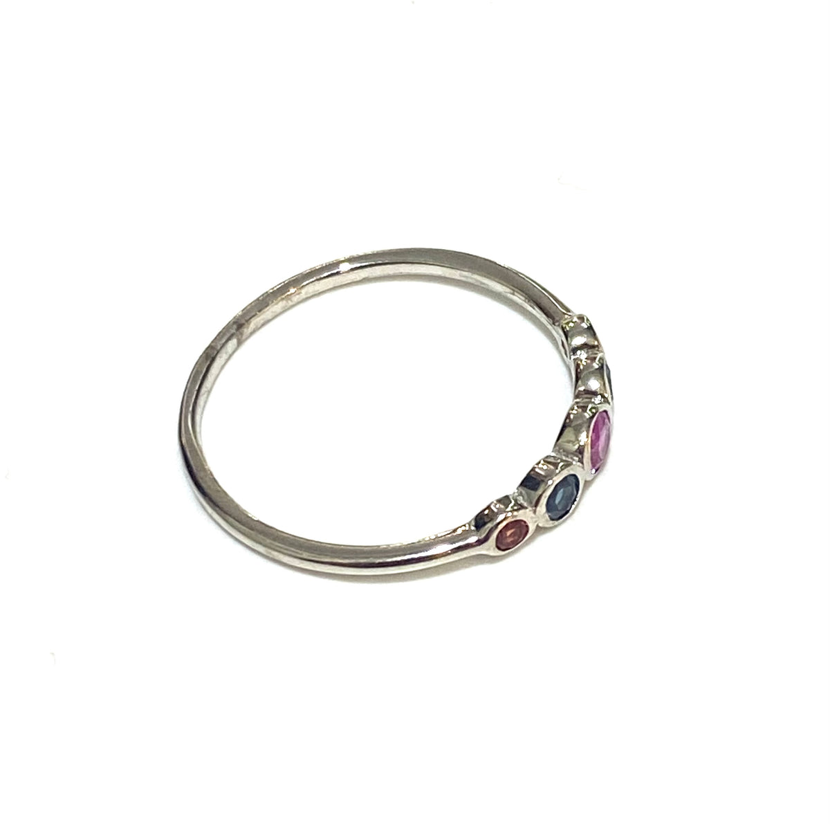 Sterling Silver Topaz Ring