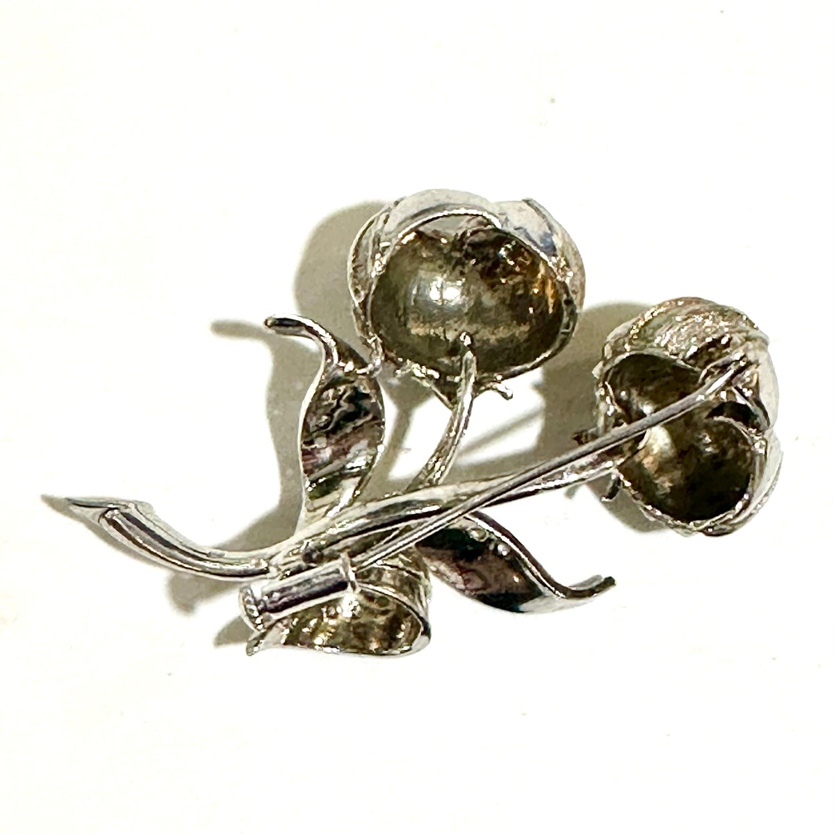 Sterling Silver Flower Brooch