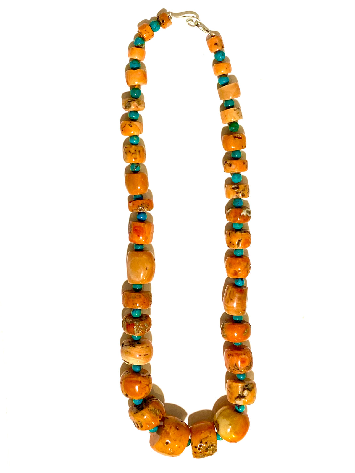 Coral and Turquoise Necklace