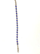 Tanzanite Sterling Silver Bracelet