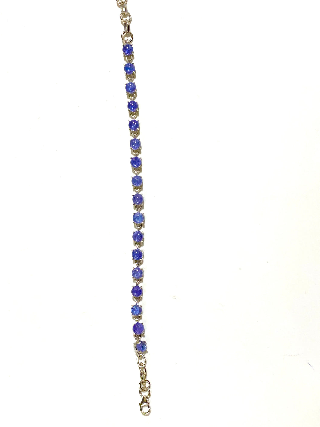 Tanzanite Sterling Silver Bracelet