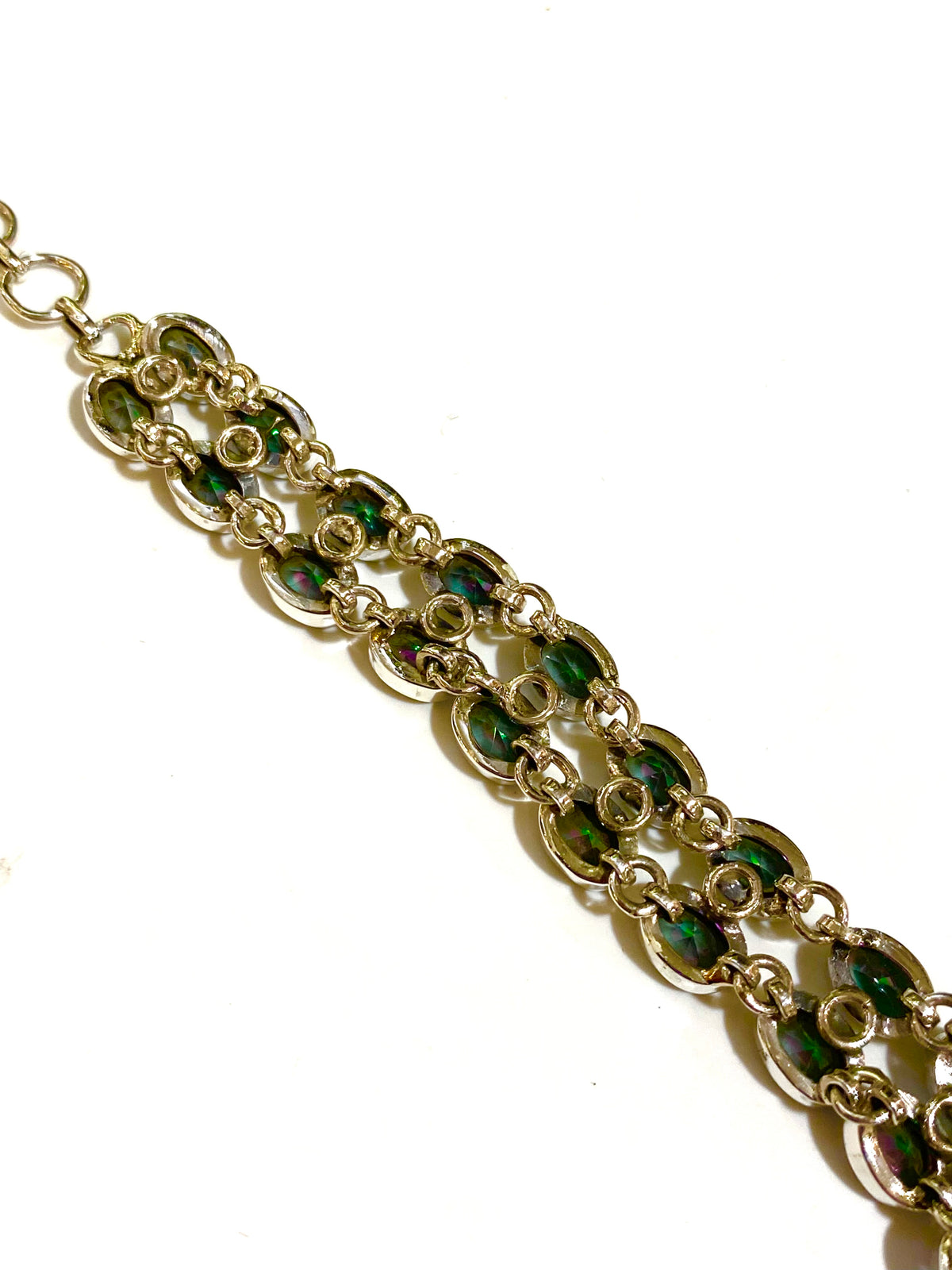 Mystic Topaz Sterling Silver Bracelet