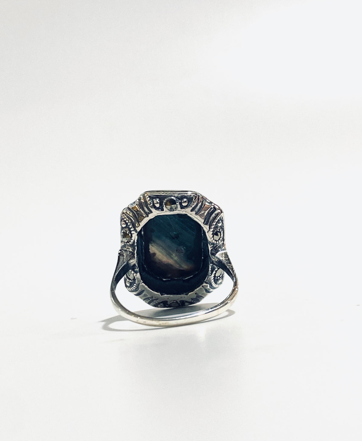 Sterling Silver Paua Shell Ring