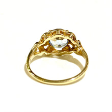 9ct Yellow Gold Blue Spinel Ring