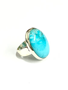 Oval Cabochon Turquoise ring