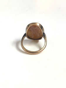 Antique 9ct Gold Cameo Ring