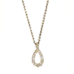 2ct Diamond VS1 18ct Gold Necklace