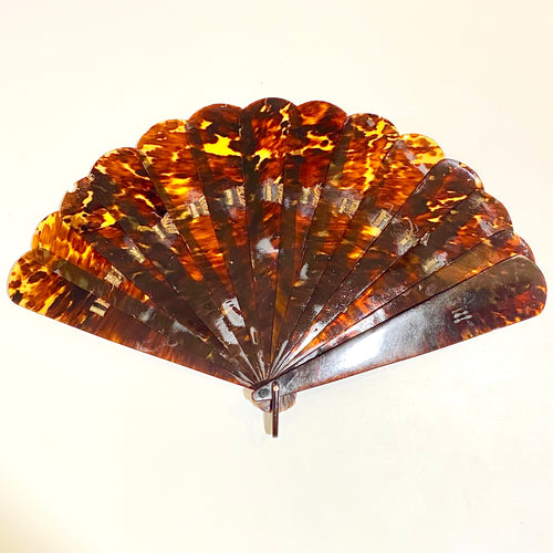 Antique Tortoiseshell Fan