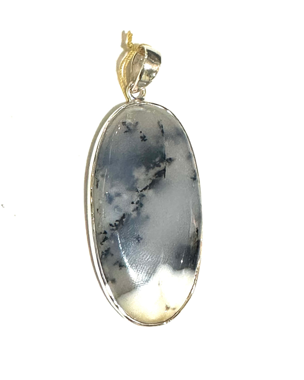 Sterling Silver Dendritic Agate Pendant