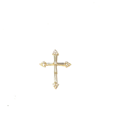 2ct VS1 Diamond Cross Pendant