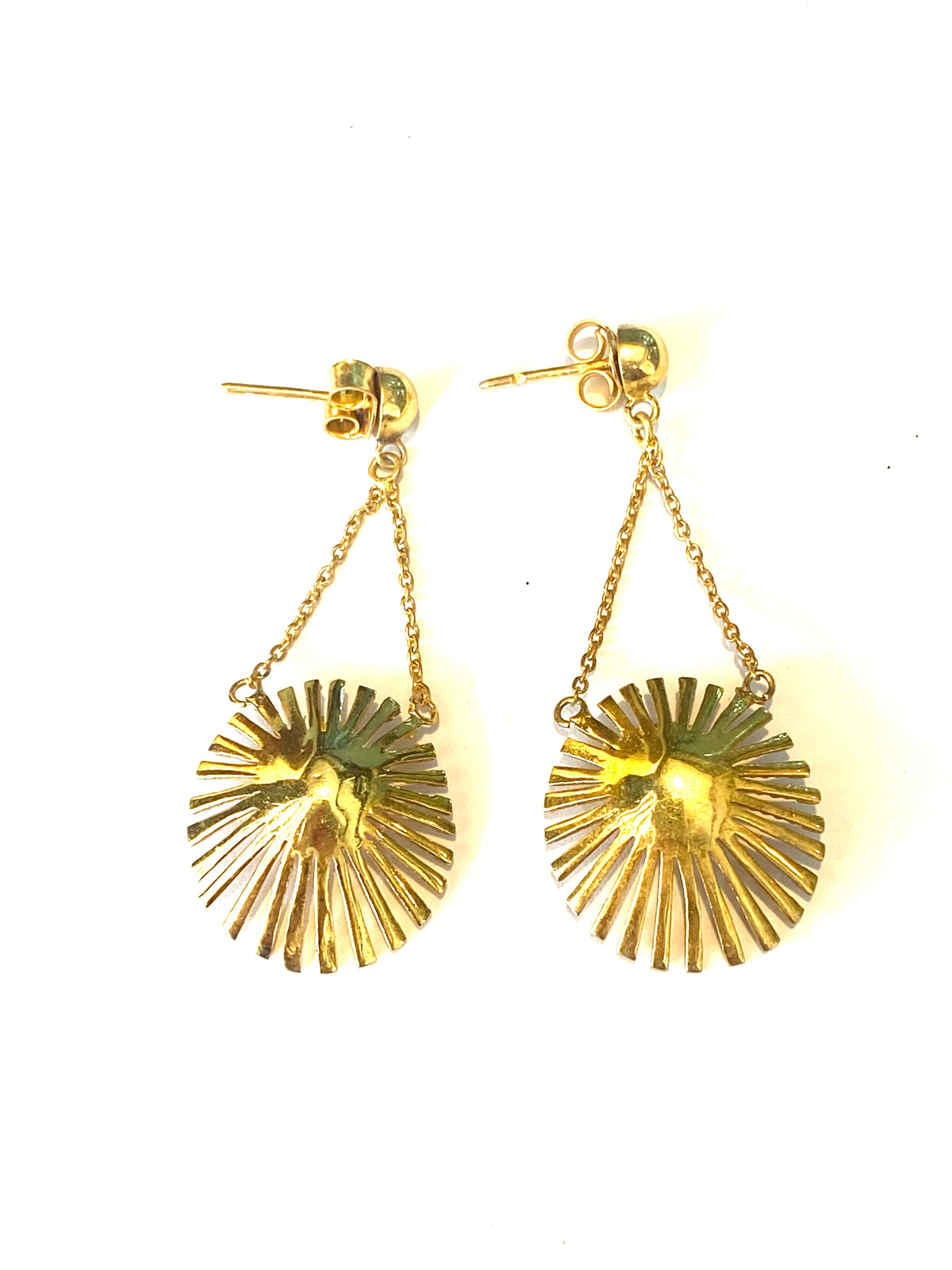 Sterling Silver Gold Plate Peruvian Opal