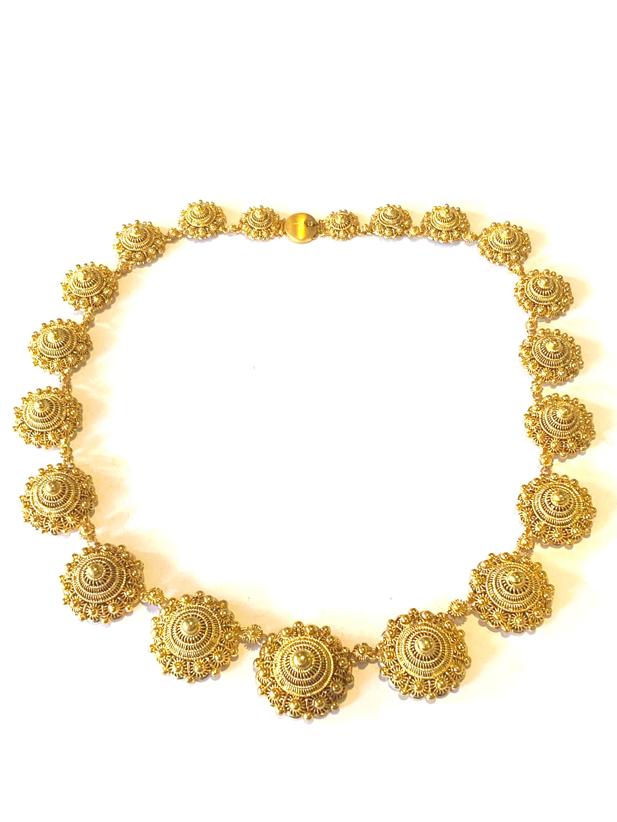 Sterling Silver Gold Plate Filigree Set