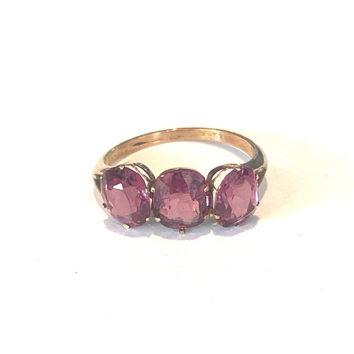 9ct Gold Almandine Garnet Ring