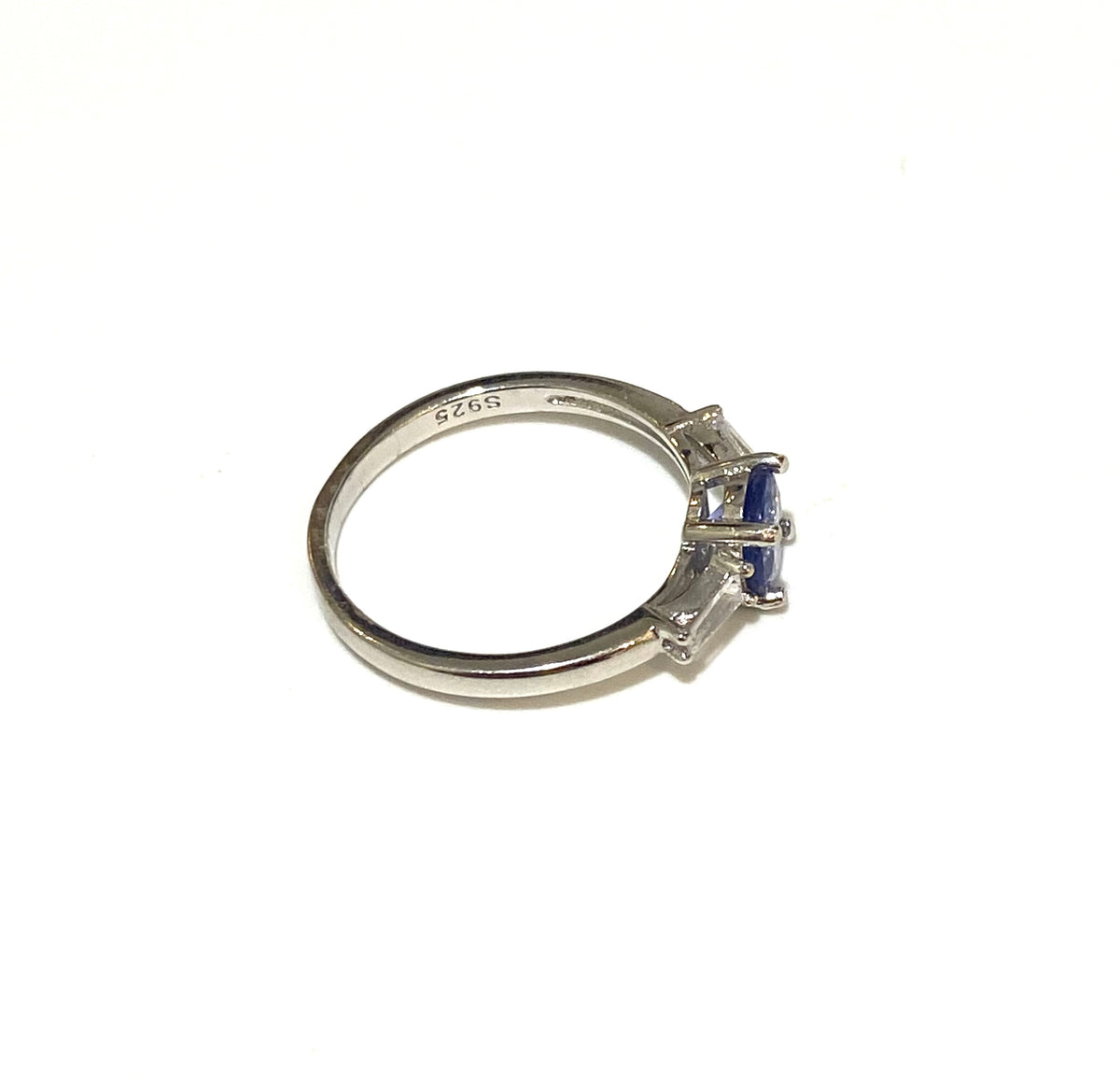 Sterling Silver Tanzanite Ring