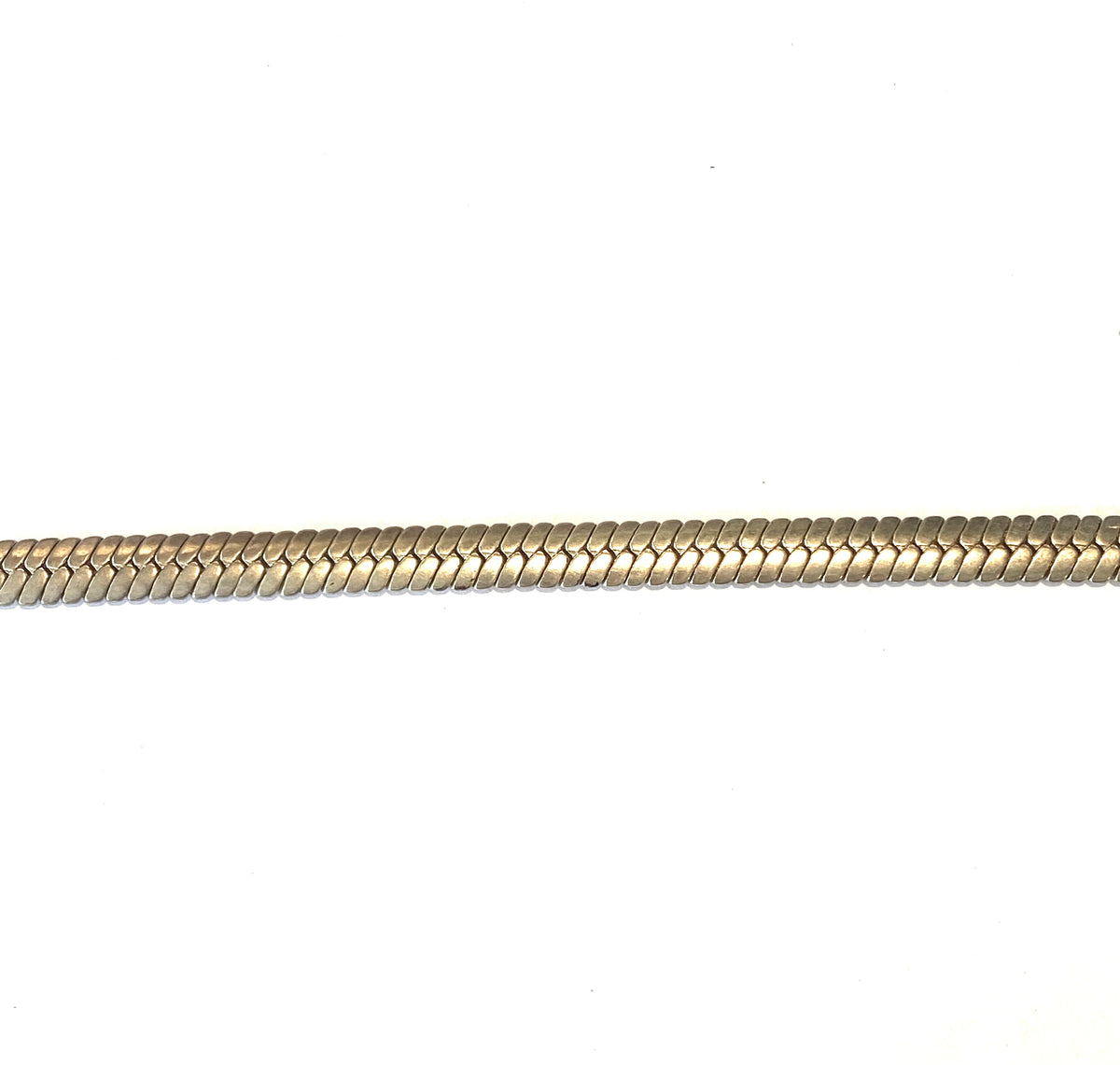 Sterling Silver Flat Chain Necklace