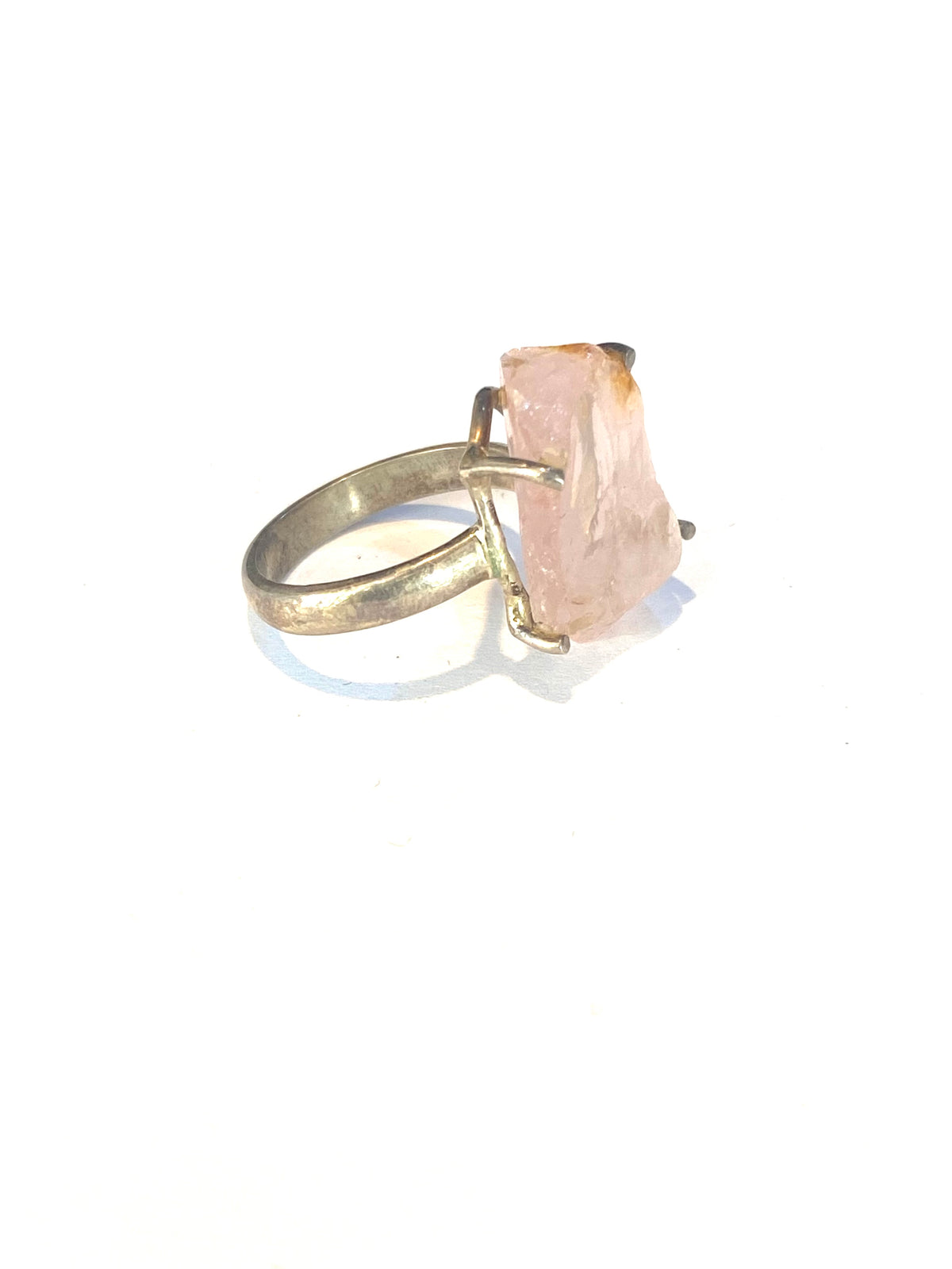 Sterling Silver Morganite Ring