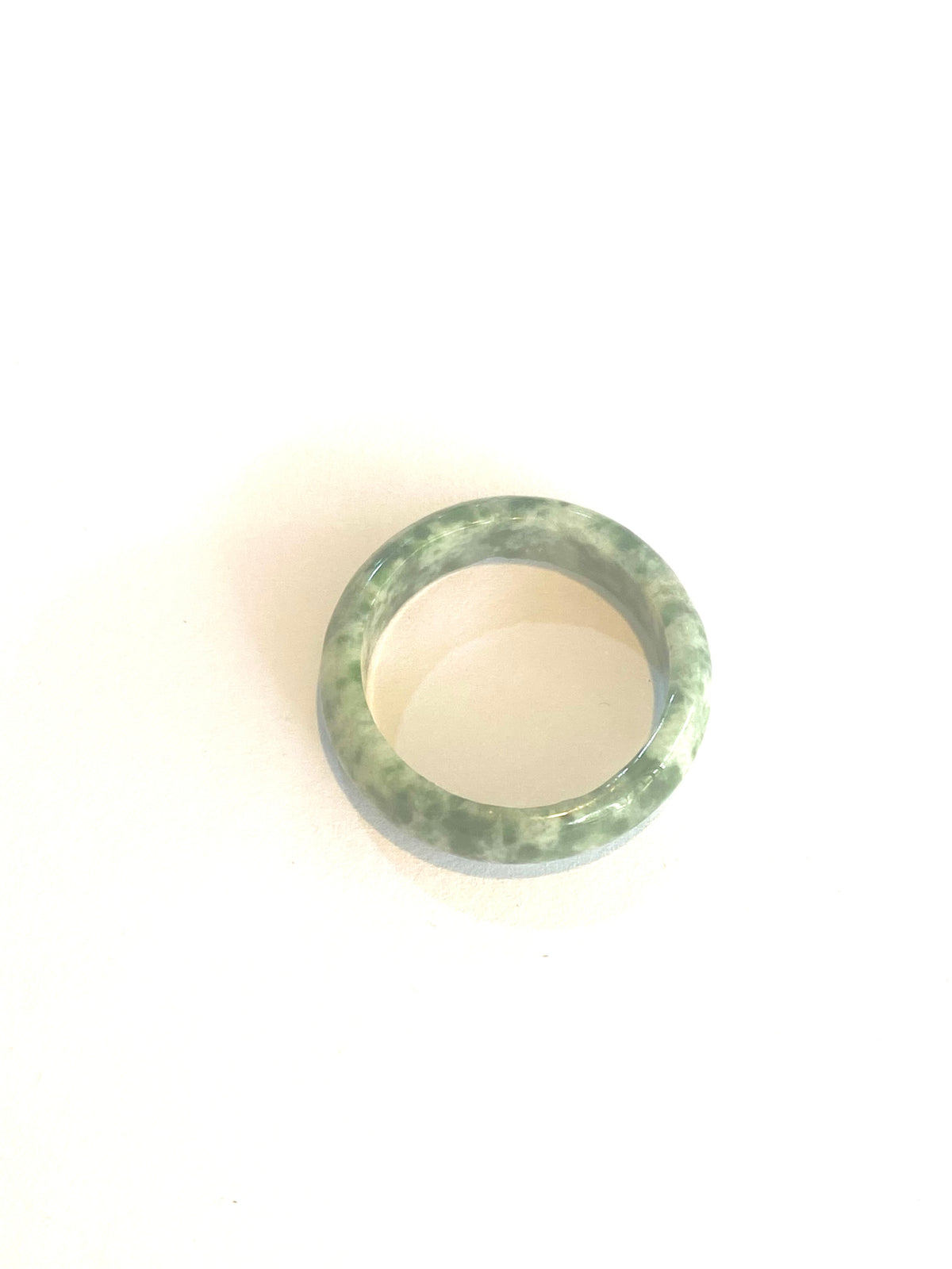 Synthetic Jade Ring