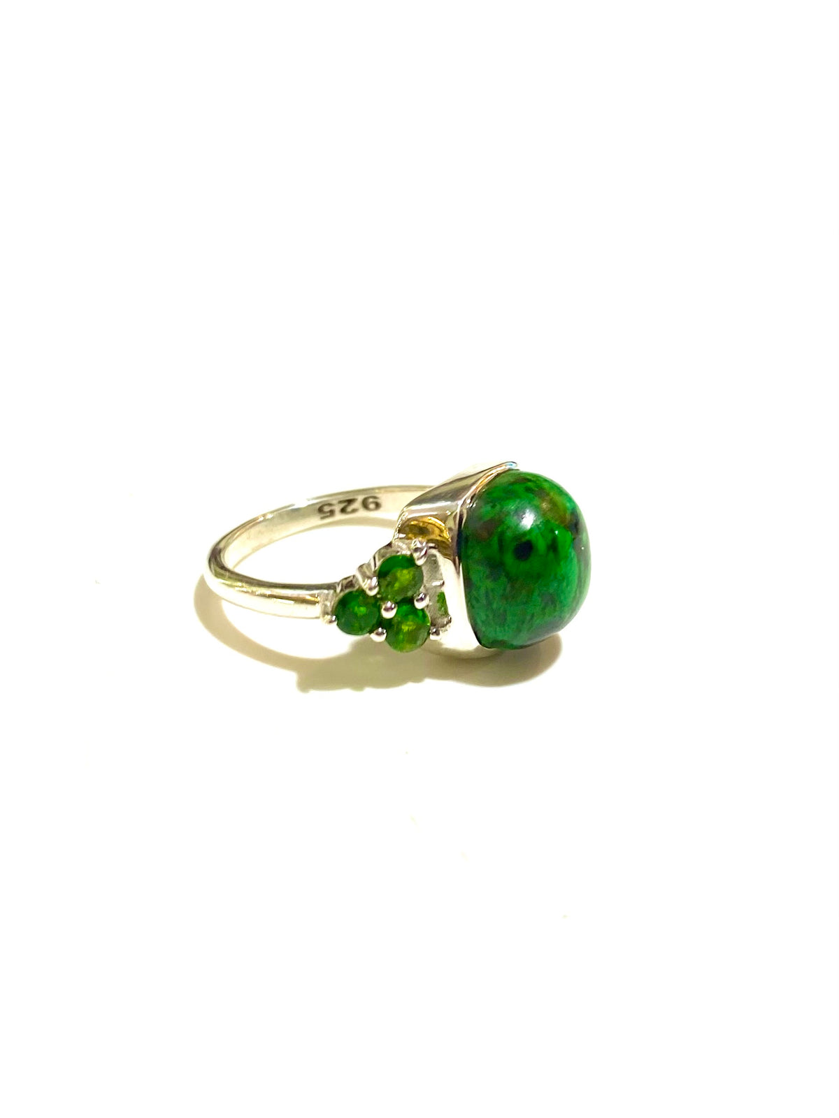 Chrysocolla Sterling Silver Ring