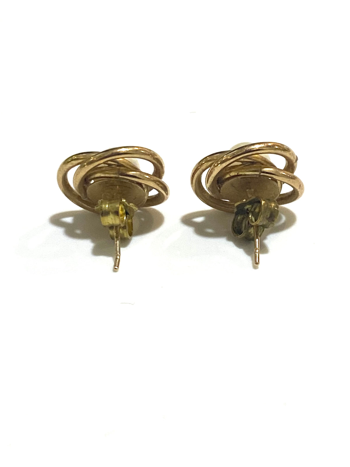 9ct Yellow Gold Cultured Pearl Earrings