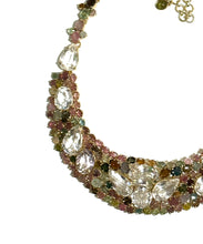 Tourmaline and Rock Crystal Necklace