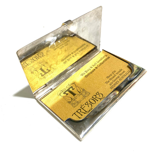 Sterling Silver Business Card Holder