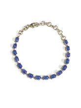 Tanzanite Sterling Silver Bracelet