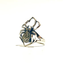 Sterling Silver Marcasite Spider Ring