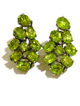 Sterling Silver Peridot Stud Earrings