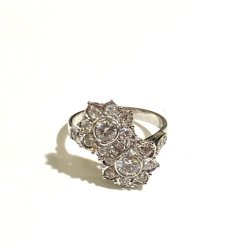 18ct White Gold 1.17ct Diamond Ring