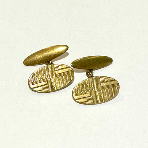 9ct Gold Vintage Cufflinks