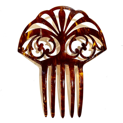 Victorian Antique Tortoiseshell Hair Comb