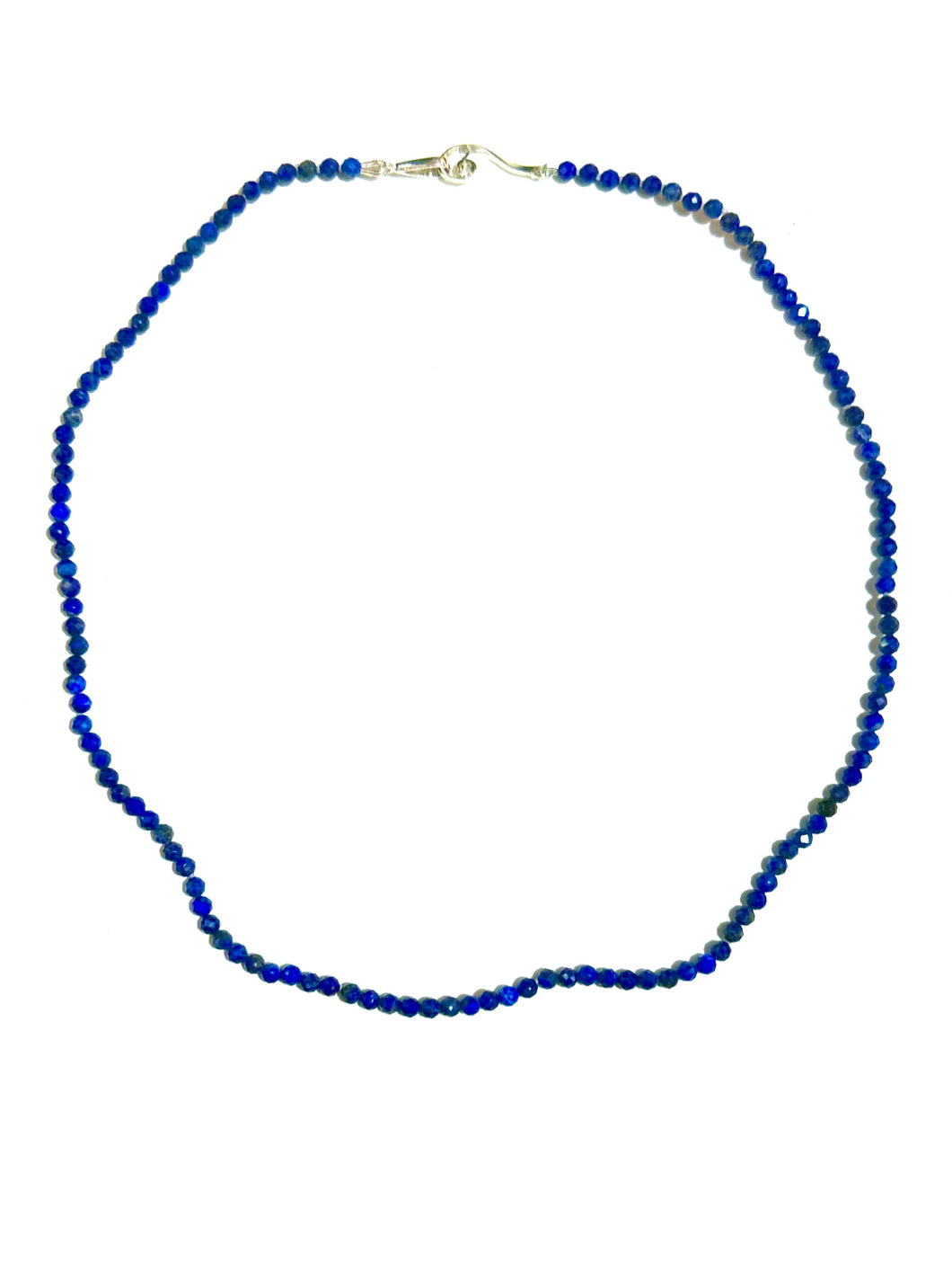 Lapis Lazuli Faceted Beaded Necklace