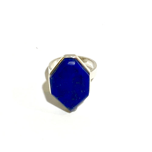 Sterling Silver Lapis Lazuli Ring