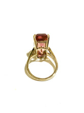 9ct Yellow Gold 10ctw Pink Tourmaline Ring
