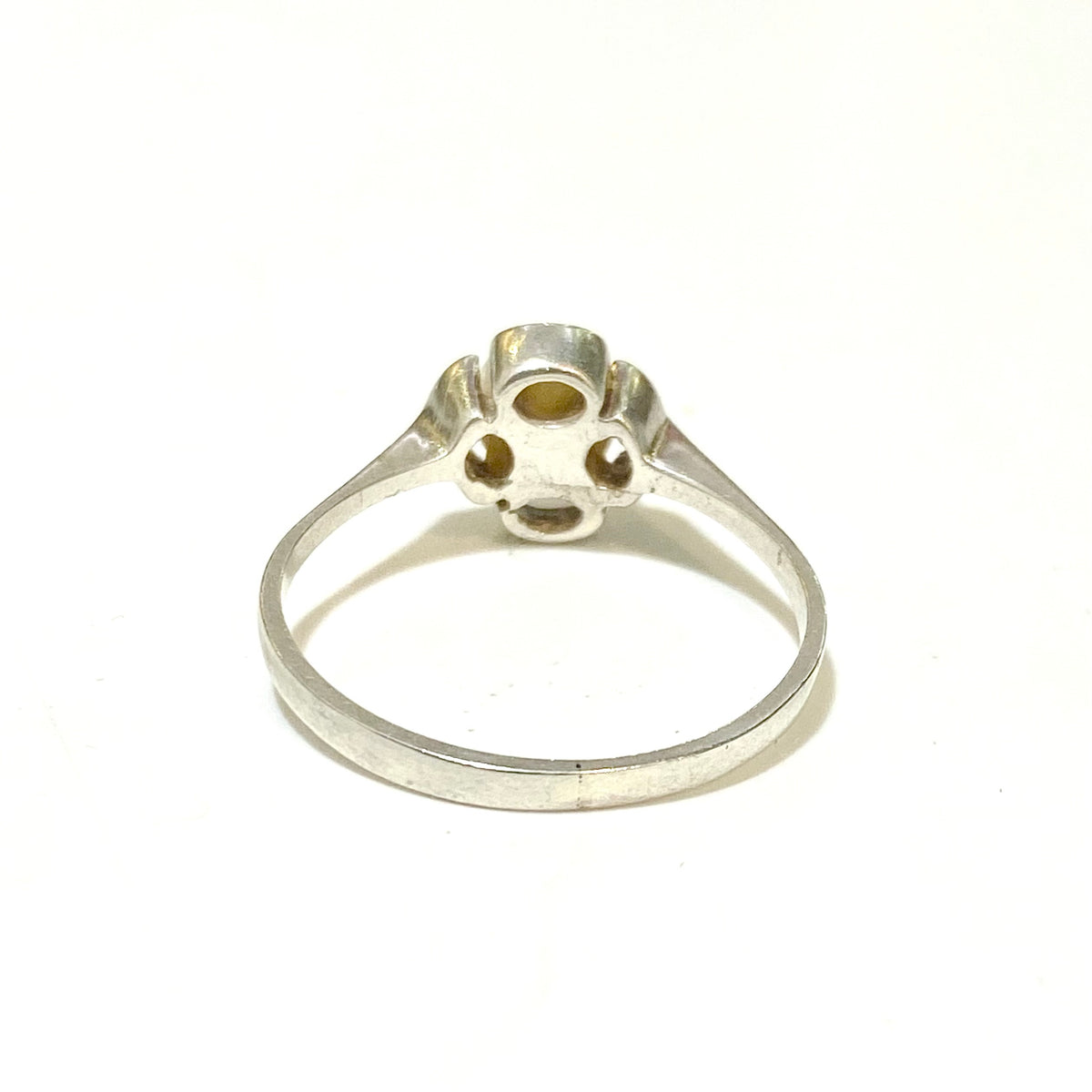 Sterling Silver Cultured Pearl Ring
