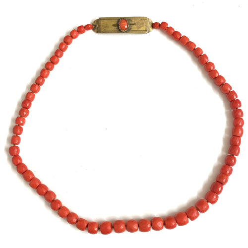 1920’s Momo Natural Coral Necklace