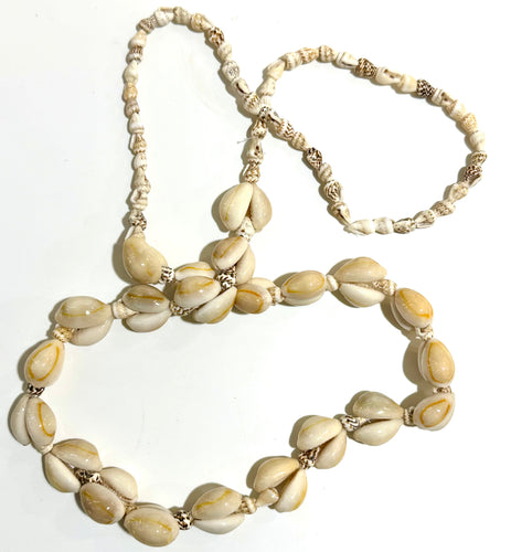 Pacific Island Cowrie Shell Necklace