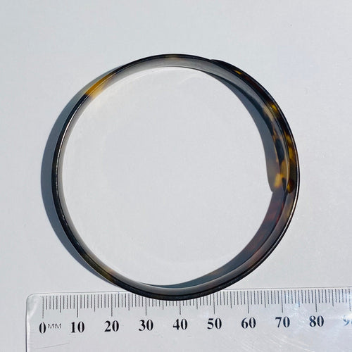 Tortoise Shell Adjustable Bangle