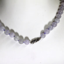 Marcasite and Lavender Jade Necklace