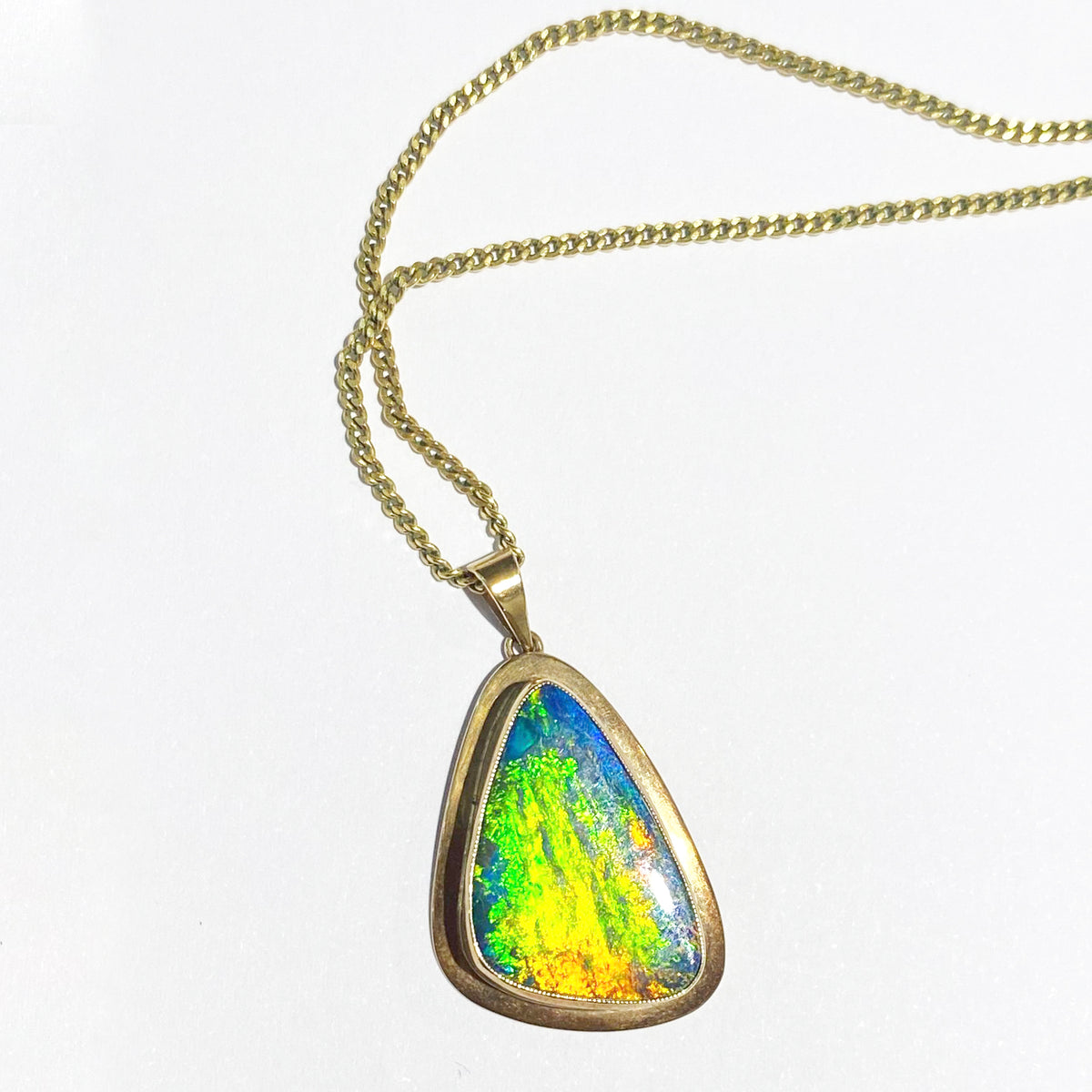 Vintage Australian Opal Pendant